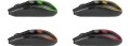 Mysz bezprzewodowa Defender BETA GM-707L optyczna 1600dpi czarna LED AKUMULATOR 6 przycisków Gaming bezklikowa silent - 1863624