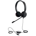 Słuchawki przewodowe z mikrofonem Jabra Evolve 20 MS Stereo, USB-A czarne - 1856438