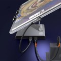 Podstawka ergonomiczna do iPad Pro ze stacją dokującą j5create Multi-Angle Stand with Docking Station for iPad Pro USB-C 1x4K HDMI/2xUSB 3.1/1xUSB-C/ Card Reader/ 3.5mm combo audio jack; kolor srebrny - 1860311