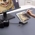 Podstawka ergonomiczna do iPad Pro ze stacją dokującą j5create Multi-Angle Stand with Docking Station for iPad Pro USB-C 1x4K HDMI/2xUSB 3.1/1xUSB-C/ Card Reader/ 3.5mm combo audio jack; kolor srebrny - 1860310