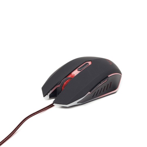 Mysz gamingowa Gembird MUSG-001-R (czerwone podświetlenie) - 1820434
