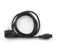 Kabel zasilający &amp;quot;koniczynka&amp;quot; IEC 320 C5 z certyfikatem VDE Gembird PC-186-ML12 (1,8 m) - 853927
