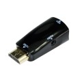 Konwerter sygnału HDMI-VGA z gniazdem minijack Gembird A-HDMI-VGA-02 - 409613