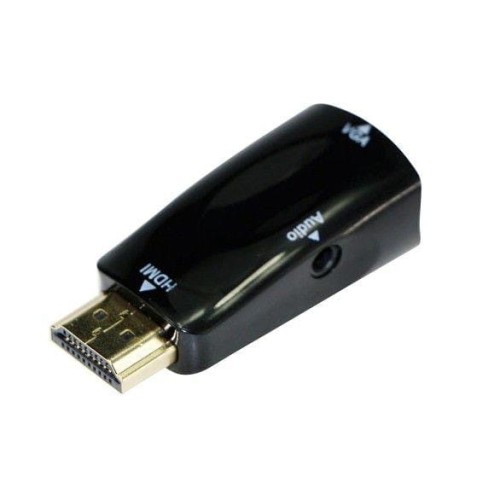 Konwerter sygnału HDMI-VGA z gniazdem minijack Gembird A-HDMI-VGA-02 - 1820702