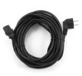 Kabel zasilający komputerowy IEC 320 C13 z certyfikatem VDE Gembird PC-186-VDE-10M (10 m) - 751010