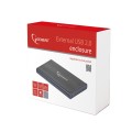 Obudowa zewnętrzna Gembird EE2-U2S-5 na dysk 2.5&amp;quot; SATA HDD USB 2.0 - 726029