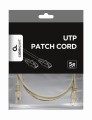 Kabel sieciowy UTP Gembird PP12-1M kat. 5e, Patch cord RJ-45 (1 m) - 1197312