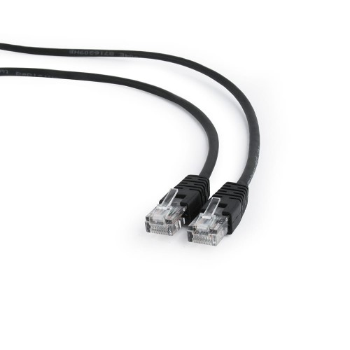 Kabel sieciowy UTP Gembird PP12-5M/BK kat. 5e, Patch cord RJ-45 (5 m) - 910222