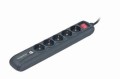 Listwa przeciwprzepięciowa EnerGenie SPG5-U2-5 z ładowarką 2xUSB/2A (1,5 m) - 852607