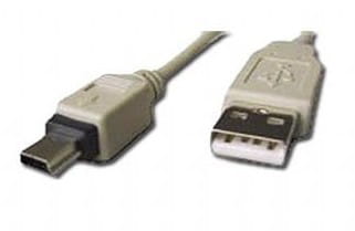 Kabel mini USB-USB Gembird AM-BM5P (1,8 m) - 1039271
