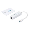 Karta sieciowa USB TP-Link UE330 z 3-portowym hubem USB 3.0 - 1596323