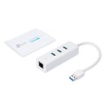 Karta sieciowa USB TP-Link UE330 z 3-portowym hubem USB 3.0 - 750100