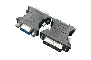 Adapter DVI-VGA (24M/15F) Gembird A-DVI-VGA-BK