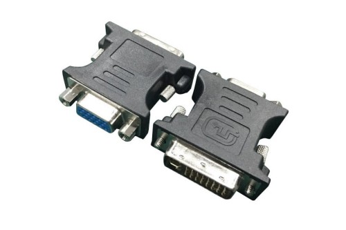Adapter DVI-VGA (24M/15F) Gembird A-DVI-VGA-BK - 619935
