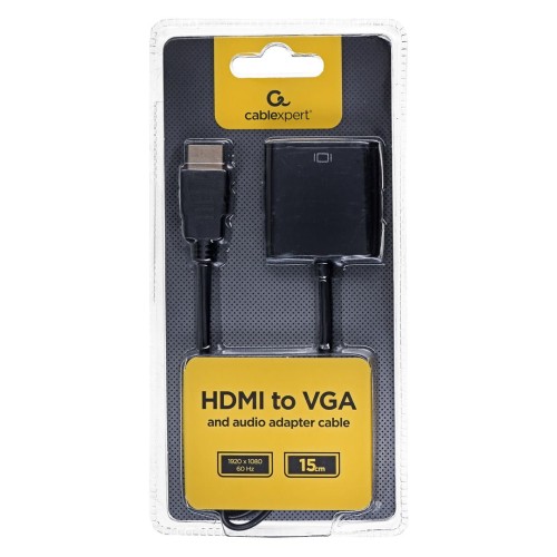 Adapter HDMI-VGA + audio Gembird A-HDMI-VGA-03 - 738662