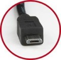 Kabel micro USB-USB 2.0 Gembird AM-MBM5P (0,3 m) - 1181498