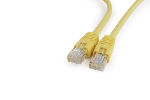 Kabel sieciowy UTP Gembird PP12-0.25M/Y kat. 5e, Patch cord RJ-45 (0,25 m) - 620063