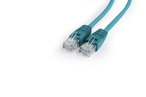 Kabel sieciowy UTP Gembird PP12-0.25M/G kat. 5e, Patch cord RJ-45 (0,25 m) - 620062