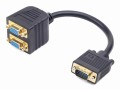 Splitter VGA-VGA x2 (15M/15F) Gembird CC-VGAX2-20CM (0,2 m) - 738656