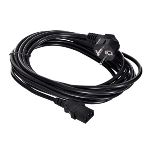 Kabel zasilający komputerowy IEC 320 C13 z certyfikatem VDE Gembird PC-186-VDE-5M (5 m)