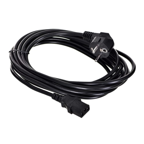 Kabel zasilający komputerowy IEC 320 C13 z certyfikatem VDE Gembird PC-186-VDE-5M (5 m) - 913755