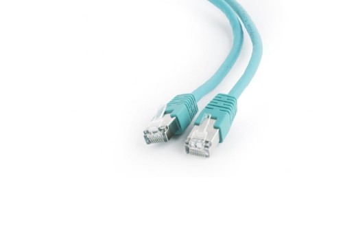 Kabel sieciowy FTP Gembird PP6-1M/G kat. 6, Patch cord RJ-45 (1 m) - 620050