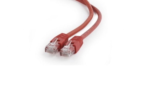 Kabel sieciowy UTP Gembird PP6U-0.5M/R kat. 6, Patch cord RJ-45 (0,5 m) - 620087