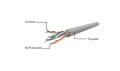 Kabel sieciowy UTP Gembird PP6U-2M/BK kat. 6, Patch cord RJ-45 (2 m) - 410725
