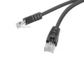 Kabel sieciowy UTP Gembird PP6U-2M/BK kat. 6, Patch cord RJ-45 (2 m) - 693617