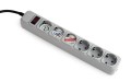 Listwa przeciwprzepięciowa Gembird SPG6-B-6C (1,8 m) - 914434