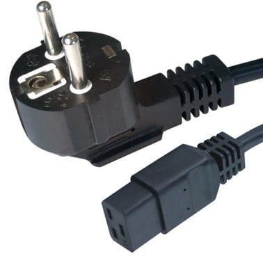 Kabel zasilający serwerowy IEC 320 C19 Gembird PC-186-C19 (1,8 m) - 1170057