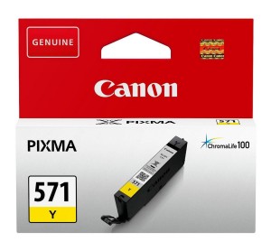 Canon 0388C001 nabój z tuszem 1 szt. Oryginalny Standardowa wydajność Żółty
