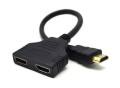 Adapter HDMI AM / HDMI AFx2 dwuportowy pasywny splitter Gembird - 738276