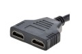 Adapter HDMI AM / HDMI AFx2 dwuportowy pasywny splitter Gembird - 738277