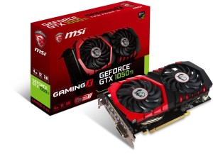 MSI GeForce GTX 1050 Ti Gaming 4GB