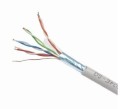 Kabel sieciowy FTP Gembird FPC-5004E-SO/100C kat. 5e (drut 100 m) - 1039870