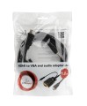 Adapter HDMI do VGA na kablu 3m z wtykiem mini Jack Gembird - 738459