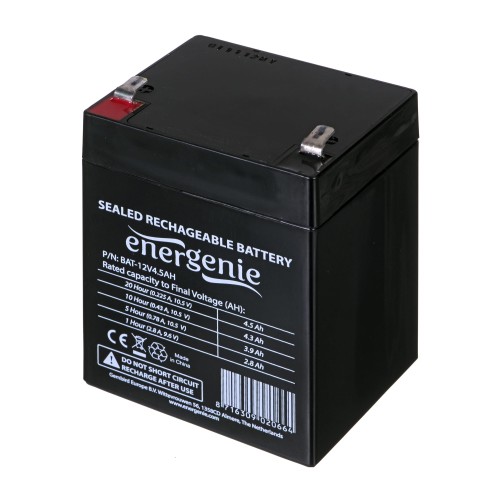 Akumulator żelowy uniwersalny Gembird dla UPS 12V/4.5AH - 1444423