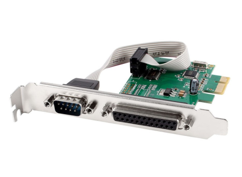 Kontroler port&amp;oacute;w PCI-Express 1xCOM (9 PIN) + 1xLPT (25 PIN) Gembird - 1047815