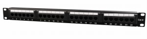 Patch Panel Gembird 24 porty NPP-C624CM-001 19&amp;quot;