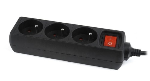 Listwa zasilająca UPS Gembird EG-PSU3F-01 (0.6m) - 752445