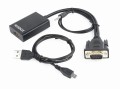 Adapter HDMI - VGA + Audio Gembird - 1037877