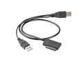 Adapter USB - slim SATA (SSD/DVD) Gembird - 738355