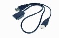 Adapter USB - slim SATA (SSD/DVD) Gembird - 738357