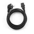 Kabel zasilający komputerowy 3m z certyfikatem VDE Gembird - 1488771
