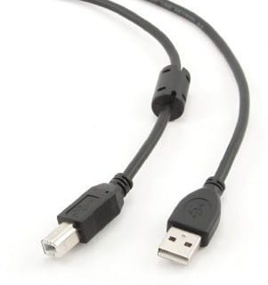 Kabel USB 2.0 AM/BM 4.5m czarny Gembird - 1647171