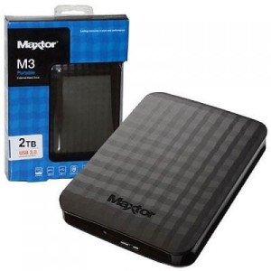 Dysk zewnętrzny Maxtor M3 Portable 2TB