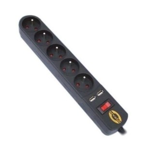 Listwa zasilająca przeciwprzepięciowa ORVALDI ORV-5 5m z ładowarką USB