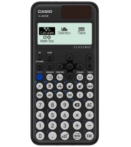 CASIO KALKULATOR FX-85CW BOX TECHNICZNO NAUKOWY. Kalkulator zalecany dla uczniów szkół średnich i studentów, do pracy w biurze. Czarny.