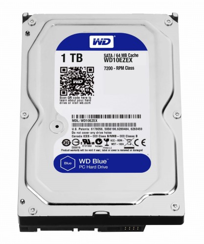 Dysk WD Blue™ WD10EZEX 1TB 3,5" 7200 64MB SATA III - 1868722
